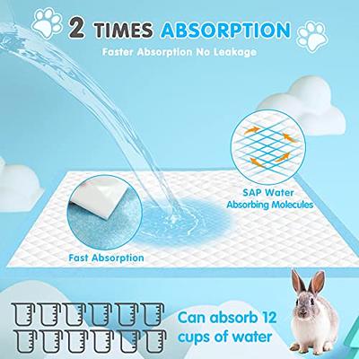 Puppy Pee Pads 23.6''X35.4''-20 Count | Dog Pee Training Pads Super Absorbent & Leak-Proof | Disposable Pet Piddle and Potty Pads for Puppies | Dogs 