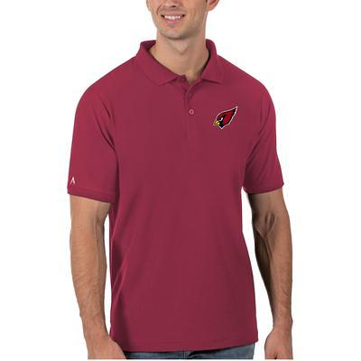 Men's Nike Cardinal Arizona Cardinals Sideline Logo Performance Polo