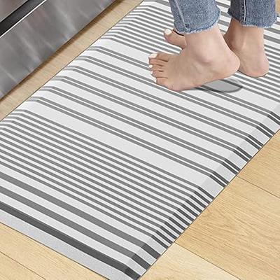 KOKHUB Kitchen Mat,1/2 Inch Thick Cushioned Anti Fatigue Waterproof Kitchen  Rug, Comfort Standing Desk Mat, Kitchen Floor Mat Non-Skid & Washable for  Home, Office, Sink,17.3x28- Black - Yahoo Shopping