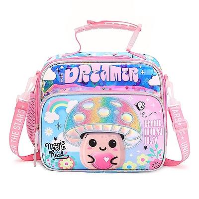 Insulated Lunch Bag Cute Lunch Bag Mushroom Bag Aesthetic Lunch Boxes for  Women Lunch Box Lunch Bag Insulated Lunch Bag for Kids 