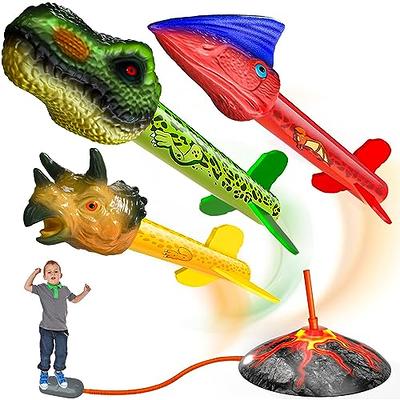 Enkerpro Dinosaur Rocket Launcher for Kids-Fun Outdoor/Indoor Toys for Toddlers  Ages 3+ Year Old-Boys and Girls Perfect Christmas Birthday Family Party Gift -Dino Toys Stomp Rockets for Outside - Yahoo Shopping