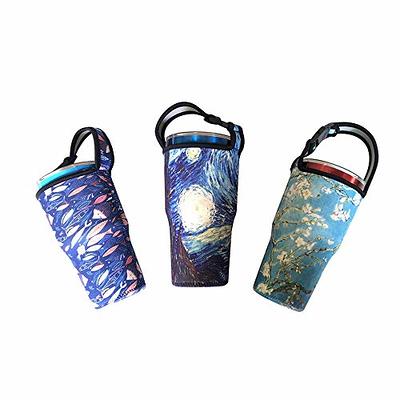 4 Pack Tumbler Carrier Holder with Shoulder Strap,For 30Oz Travel