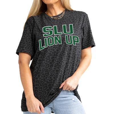 Women's Gameday Couture White Southeastern Louisiana Lions Get Goin'  Oversized T-Shirt