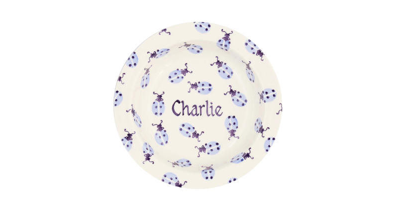 personalised baby plates and bowls