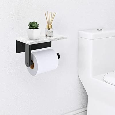 Toilet Paper Holder Stand, Storage Cabinet Beside Toilet for Small Space  Bathroom with Toilet Roll Holder, White B09VLD3F3P - The Home Depot