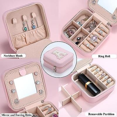 Parima Gifts for Women - Small Initial Jewelry Case Jewelry