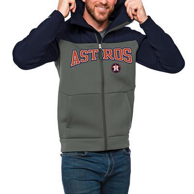 Houston Astros JH Design Lightweight Nylon Bomber Jacket - Navy