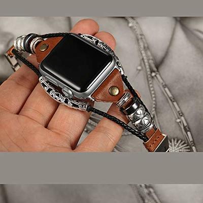 NewLife 8mm Dark Brown Watchband Genuine Leather Wrist Strap India | Ubuy