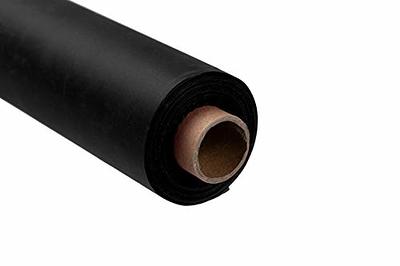 Exquisite Black Plastic Table Cover Roll - 40 Inch X 100 Feet