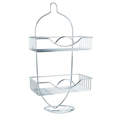 Bath Bliss 2 Way Convertible Shower Caddy, Matte Black 