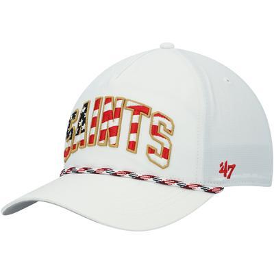 Pittsburgh Steelers '47 Hitch Stars and Stripes Trucker Adjustable Hat -  White