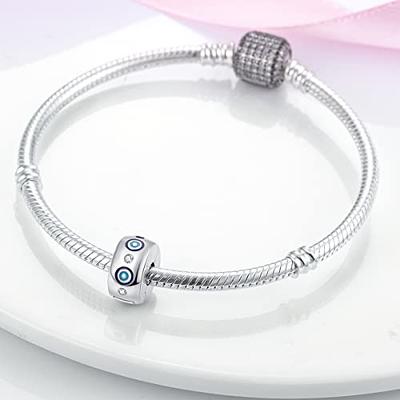 Gold Heart Lock Clip Beads Charm 100% 925 Sterling Silver fit for Authentic  Women Charms Bracelets Women bead Fit Women Bracelet