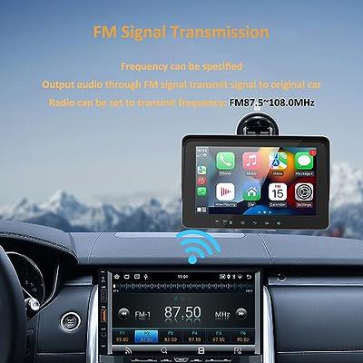 2023 Latest 7 Portable Car Stereo: Wireless Apple Carplay & Android Auto, Touch  Screen Multimedia Player with Mirror Link, Voice Assistants, Bluetooth, and  Navigation for Any Vehicle - Yahoo Shopping