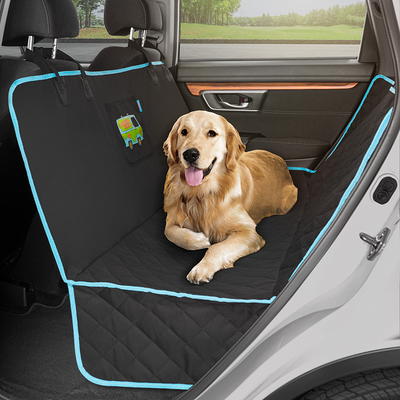 Waterproof Dog Car Seat Cover For Suvs, Trucks & Cars - Sturdy Oxford Pet  Bench Protector With