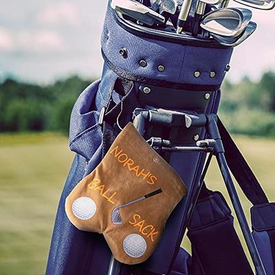 Funny Personalized Golf Balls, Ball Sack Gift, Custom Gift for Golfer