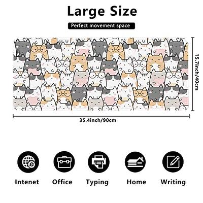 Soft Office Large Anti-slip Desk Mat / Mouse Mat / Desk Accessories / Desk  Pad / Cute Japanese Anime Desk Mat / Gaming Desk Pad Table Mats 