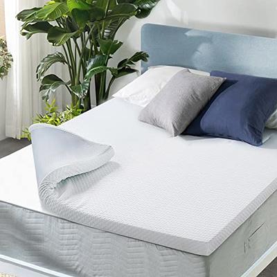 10 Inches Air Foam Pressure Relief Bed Mattress with Removable Soft Cover-Queen Size - Color: White - Size: Queen Size