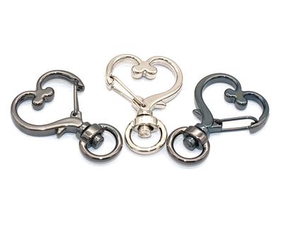 Double Opening Swivel Snap Hook Key Chain Clip Hooks Lobster Clasp