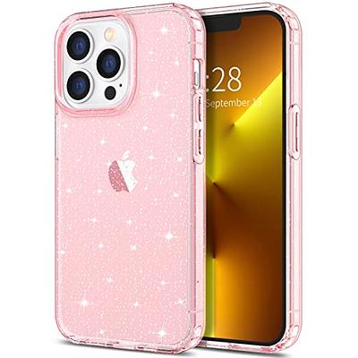  JETech Glitter Case for iPhone 15 Pro Max 6.7-Inch, Bling  Sparkle Shockproof Phone Bumper Cover, Cute Sparkly for Women and Girls  (Clear) : Cell Phones & Accessories