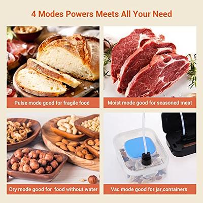 INKBIRD Vacuum Sealer Machine, Dry & Moist Sealing Modes,Built-in Cutter,  with Starter Kit, Automatic PowerVac Air Sealing Machine for Food  Preservation 