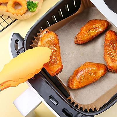 LARGE 9 INCH SQAURE 5-8 QUART AIR FRYER LINER 100 COUNT