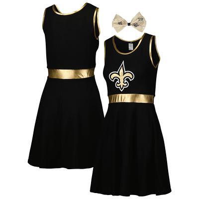 New Orleans Saints Infant Tailgate Tutu Game Day Costume Set - Black