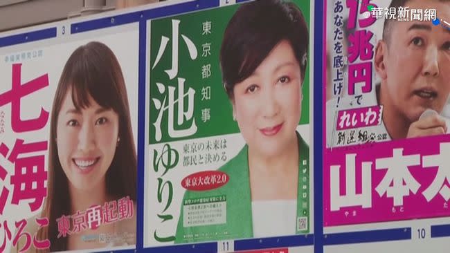 東京都知事選舉落幕小池百合子連任 Yahoo奇摩股市