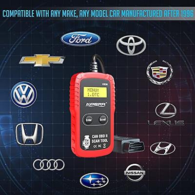 OBD 2 Scanner OBDII Code Reader, Scan Tool for Check Engine,Universal  Diagnostic