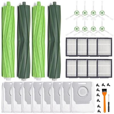 26 Spare Parts For Irobot Roomba E5 E6 E7 I3(3150) I3+(3550) I4 I6+(6550) I7(7150)  I7+(7550) I8 I8+ Robot Vacuum Cleaner Accessories, 2 Sets Of Roller