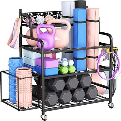  Yoga Mat Storage Rack Home Gym Equipment Workout