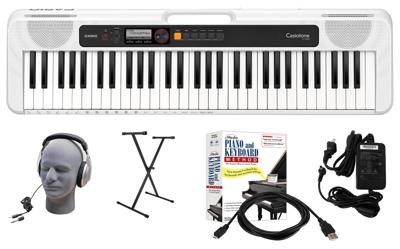 Casio CT-S200WE EPA 61-Key Premium Keyboard Package with