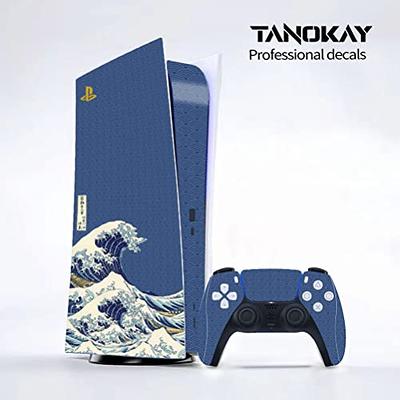 Playstation 5 PS5 Console Skin Vinyl Cover Decal Sticker + 2 Controller Full