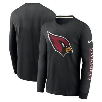 Arizona Cardinals Nike Sideline Performance Long Sleeve Hoodie T-Shirt -  Black