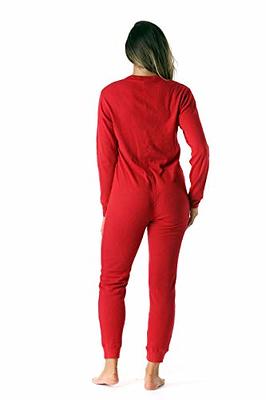 Carhartt Red Thermal Long Sleeve Adult Onesie Large/x-large Long