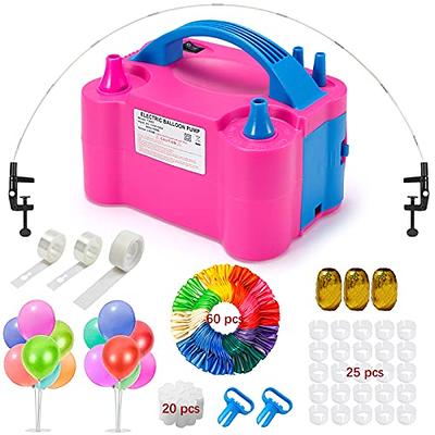 Balloon Pump,Electric Balloon Inflator 120 PCS Balloon Pump