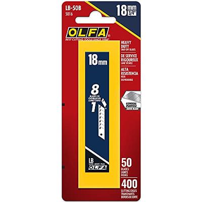 OLFA Carbon Steel 25mm Snap-off Utility Razor Blade(10-Pack) in the  Replacement Utility Blades department at