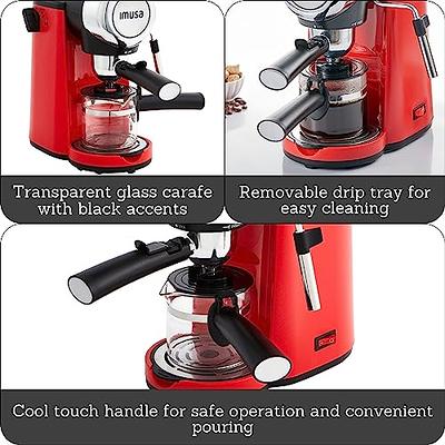 Imusa New 4 Cup Espresso & Cappuccino Maker 