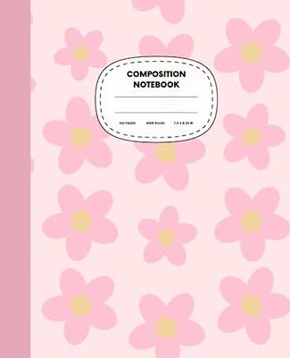 Christmas Composition Notebook: Wide Ruled, Cute Pink Preppy Christmas  Smile Aesthetic for Kids & Teens | Pretty Pink Retro Aesthetic