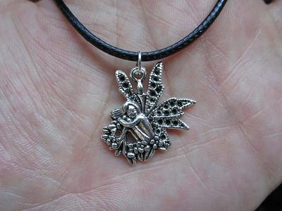 4 Fairy Charms/ Silver Fairy/ Fairy Jewelry/ Silver Sprite