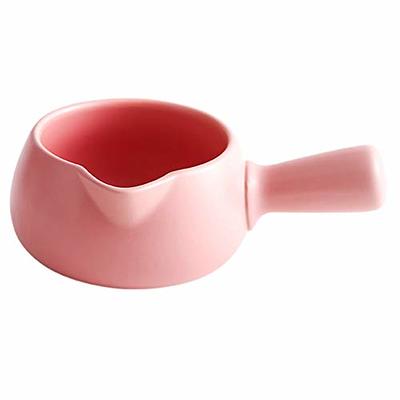 HEMOTON Enamel Pot with Lid Casserole Pot Enamel Stock Pot Slow Cooker  Noodle Pot Enamel Bowl Glass Pots for Cooking on Stove Milk Pot Glass  Cooking