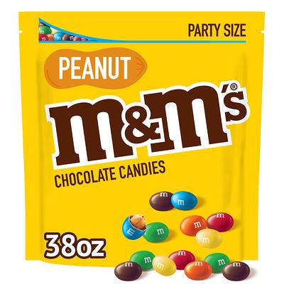 M&M'S Peanut Chocolate Candy - 38 oz - Yahoo Shopping