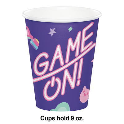 9 oz. Purple Disposable Paper Cups - 24 Ct.