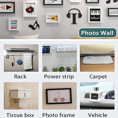 1.18 Wide Double Sided Tape Heavy Duty,Nano Double Sided Adhesive  Tape,Picture Hanging Tape, Removable, Reusable Sticky Poster Tape for Walls  Decor, Office Decor, Carpet Tape(Clear,9.85FT Nano Tape) - Yahoo Shopping