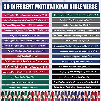 20 PCS Bible Verse Ballpoint Pens, Christian Pens