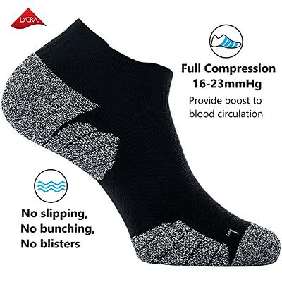  cerpite Zipper Compression Socks Men & Women - 2 Pairs
