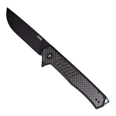 2.75'' Ceramic / Carbon Fiber Blade Folding Knife with Carbon