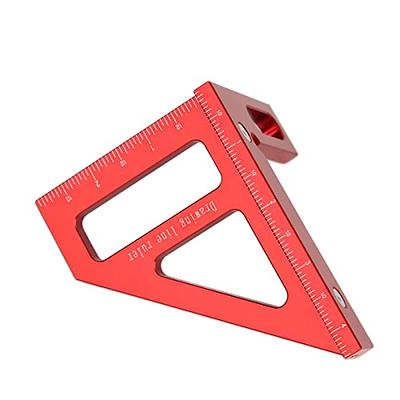 3d Multi-angle Measuring Ruler,45/90 Degree Aluminum Alloy Woodworking  Square Protractor,drawing Line Ruler, Miter Triangle Ruler Tool For  Engineer Ca