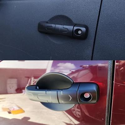 Yipmotiv 4pcs Black Car Exterior Door Handle Cover for Toyota FJ