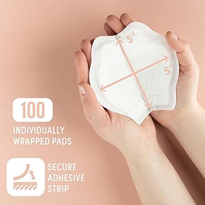 NCVI Disposable Nursing Pads, Breast Pads for Breastfeeding, 200Count,  Portable Nipple Pads for Moms, Stay Dry & Ultra Thin, Leak-Proof, Super