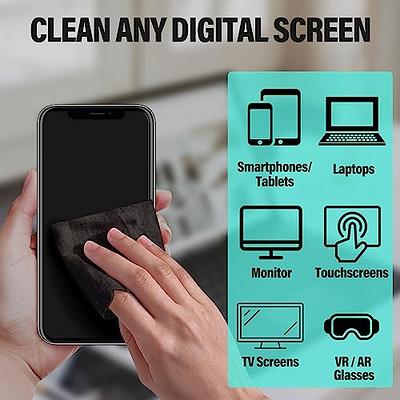 Screen Cleaner Spray (16oz) – Best Large Cleaning Kit for LCD LED Matte TV,  Smartphone, iPad, Laptop, Touchscreen, Computer Monitor, Other Electronic